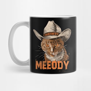 Cat Cowboy Trails Paw-some Mug